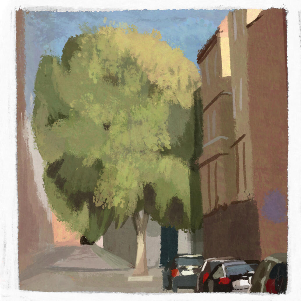 Toulouse street - plein air
