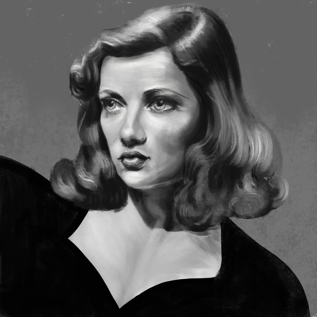 Gene Tierney portrait